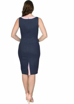 Banned Diner Days 50's Pencil Dress Dark Blue -succubu shop banned DR16295 diner days pencil dress dark blue 2 0a91607a 8b0c 475c 92d7 efab1766a8e2 1024x1024