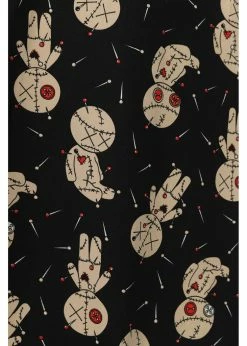 Banned Voodoo 50's Swing Dress Black -succubu shop banned DR16581 voodoo swing dress blk 3 1024x1024