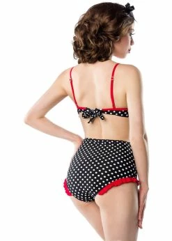 Belsira Polkadot Love 50's Bikini Black Red -succubu shop belsira 50044 polkadot love bikini blk red 1 62ae5af1 4fc6 4f19 bcc1 aaaa8dadeaf6 1024x1024
