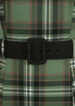 Collectif Pavel Dales Check 40's Pencil Dress Green -succubu shop collectif AW210703B pavel dales pencil dress grn 3 0d4624fd 6057 47c7 b6e0 9bd07e621da8 1024x1024