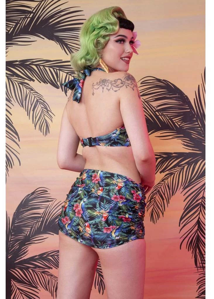 Collectif X Playful Promises Jungle Bikini Briefs Multi 2 Collectif X Playful Promises Jungle Bikini Briefs Multi - Image 2