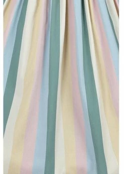 Collectif Judy Teacup Stripe 50's Swing Dress Multi -succubu shop collectif SS200803B judy teacup swing dress multi 5 1024x1024