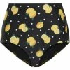 Collectif Lemon Polka 50's Bikini Brief Black
