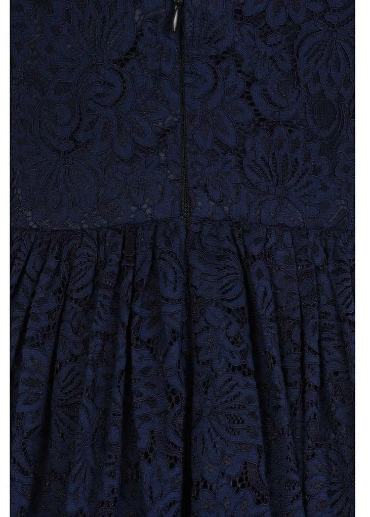 Collectif Nina Lace 50's Swing Dress Navy 5 Collectif Nina Lace 50's Swing Dress Navy - Image 5