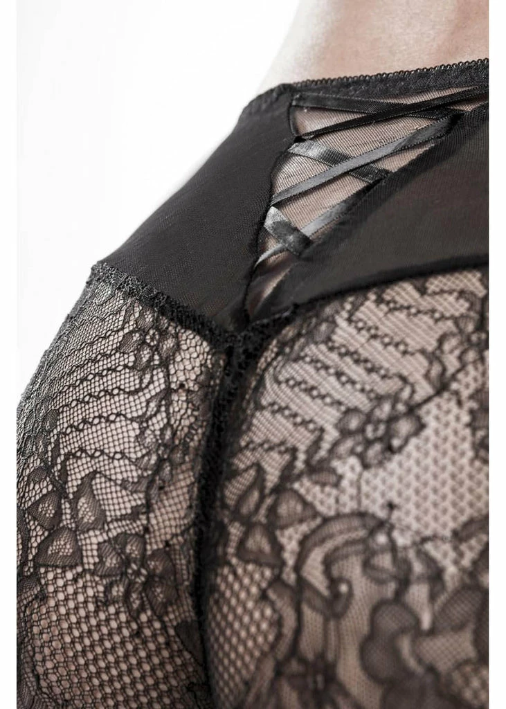 Grey Velvet Sophie Lace Set Black 3 Grey Velvet Sophie Lace Set Black - Image 3