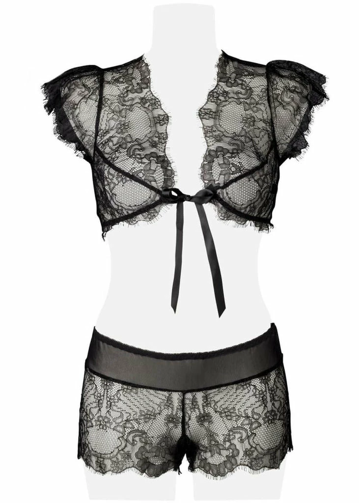 Grey Velvet Sophie Lace Set Black 5 Grey Velvet Sophie Lace Set Black - Image 5