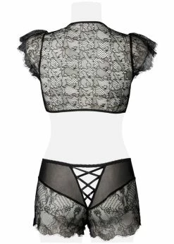Grey Velvet Sophie Lace Set Black 11 Grey Velvet Sophie Lace Set Black -succubu shop grey velvet 15127 sophie lace set blk 7 1024x1024