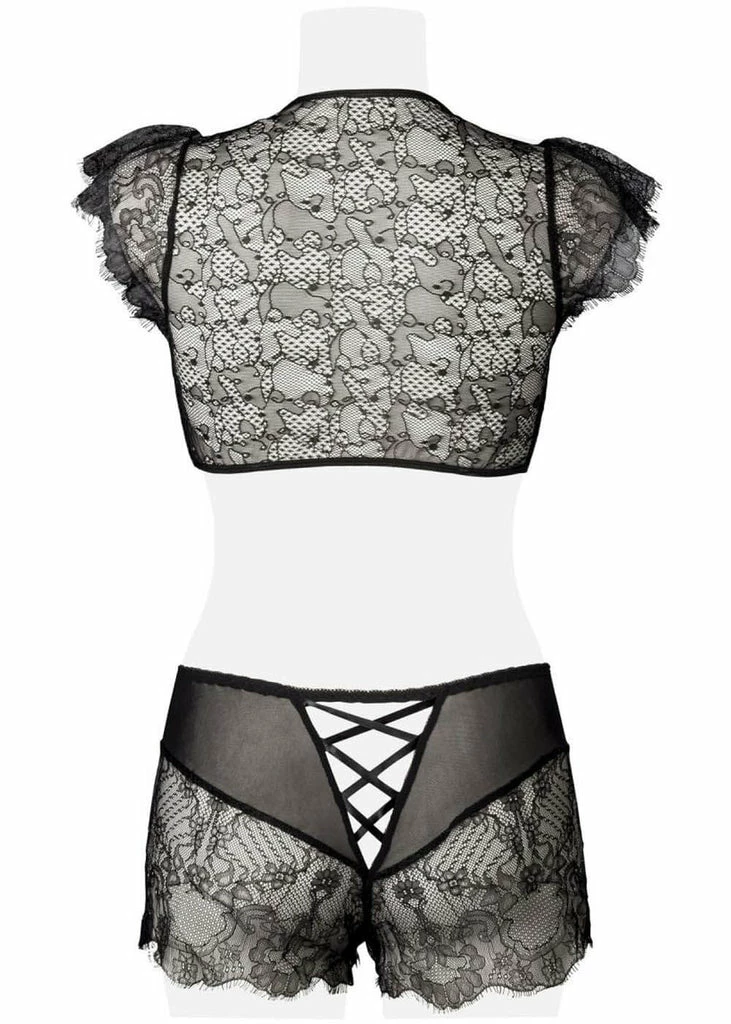 Grey Velvet Sophie Lace Set Black 6 Grey Velvet Sophie Lace Set Black - Image 6