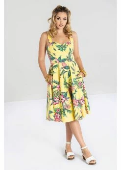 Hell Bunny Kalani 50's Swing Dress Yellow -succubu shop hell bunny HLB40058 kalani swing dress yel 1 4d8defd1 0614 4f22 bf6a 55336da06ef1 1024x1024