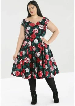 Hell Bunny Ruby Roses 50's Swing Dress Black -succubu shop hell bunny HLB40138 ruby dress blk 4 f9b79feb dc8c 4286 9fb0 64100ec3f729 1024x1024