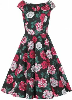 Hell Bunny Ruby Roses 50's Swing Dress Black -succubu shop hell bunny HLB40138 ruby dress blk 7 5c9f3bff ca85 4db7 91ff b7ef3d84c836 1024x1024