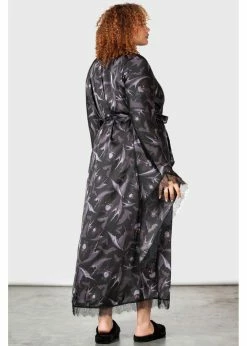 Killstar Asperity Bat Robe Black -succubu shop killstar JT KSRA007917 asperity robe blk 4 1024x1024