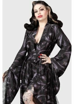 Killstar Asperity Bat Robe Black -succubu shop killstar JT KSRA007917 asperity robe blk 5 1024x1024