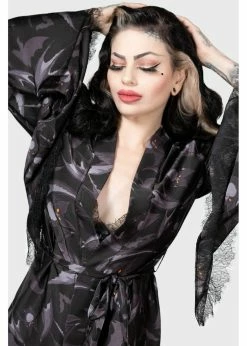 Killstar Asperity Bat Robe Black -succubu shop killstar JT KSRA007917 asperity robe blk 9 1024x1024
