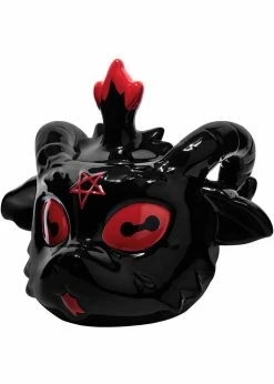 Killstar Baphomet Cookie Jar Black