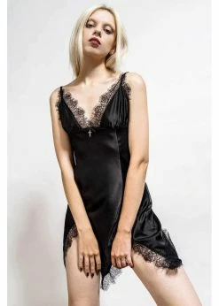 Killstar Fatal Farewell Nightdress Black