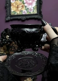 Killstar Daemon Teacup & Saucer Black 5 Killstar Daemon Teacup & Saucer Black -succubu shop killstar KSRA004741 daemon cup saucer blk 0 58347dfe 2a5f 4360 a6f4 e1564baa5872 1024x1024