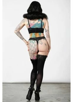 Killstar Sacred Spirits Velvet Bralet Black -succubu shop killstar KSRA005372 sacred spirits bralet blk 3 1024x1024