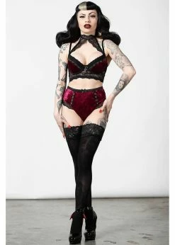 Killstar Mercy Lace Panty Bloodred -succubu shop killstar KSRA005382 mercy panty blood 2 1024x1024