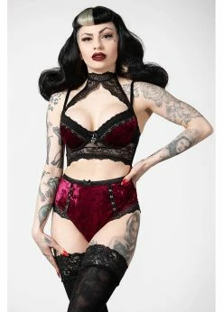 Killstar Mercy Lace Panty Bloodred -succubu shop killstar KSRA005382 mercy panty blood 5 1024x1024