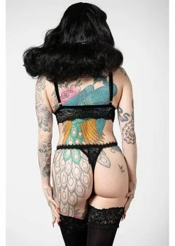 Killstar Etienne Lace Bralet Black -succubu shop killstar KSRA005386 etienne braley blk 2 1024x1024