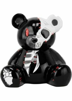 Killstar Teddy Ceramic Jar Black