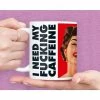 Retro Fun I Need Caffeine Mug Multi