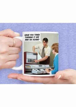 Retro Fun Have You Tried Turning It On And Off Again Mug Multi
