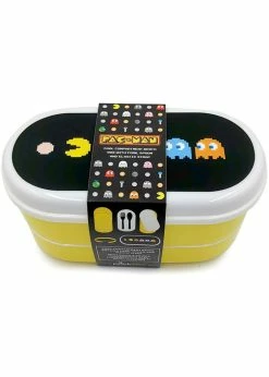 Retro Games Pac-Man Bento Lunchbox Yellow