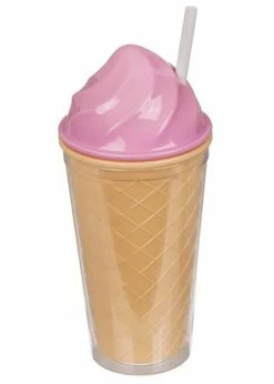 Succubus Gifts Set 2 Ice Cream Tumbler With Straws