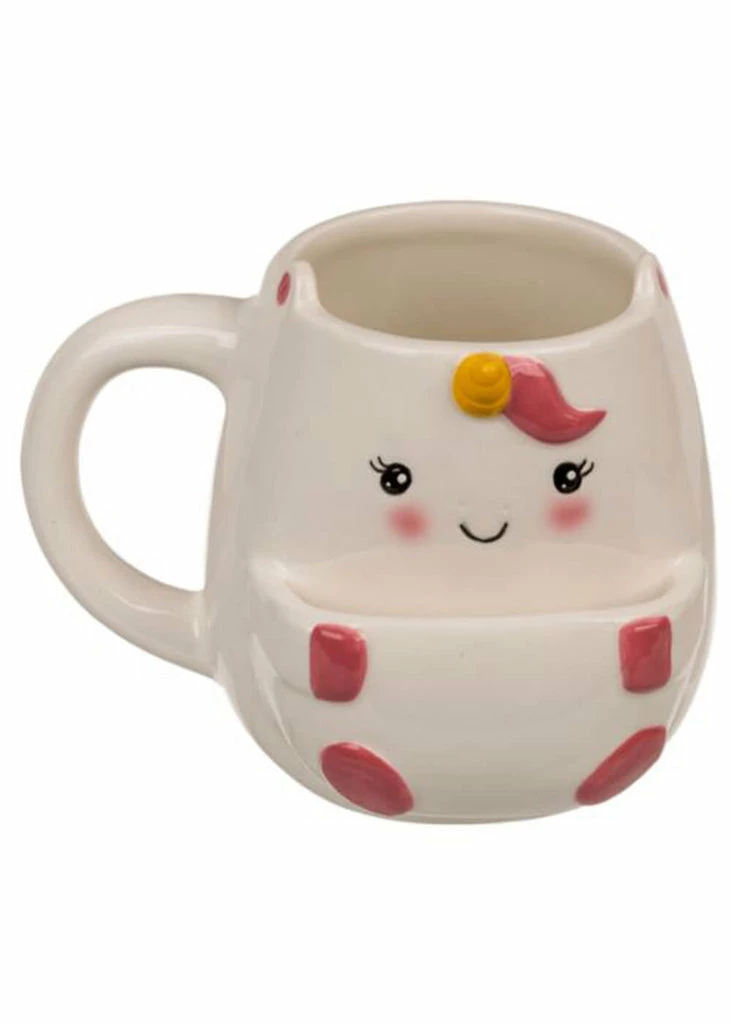 Succubus Gifts Cookie Cuddler Unicorn Mug White - Image 2
