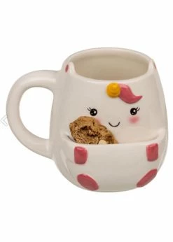 Succubus Gifts Cookie Cuddler Unicorn Mug White