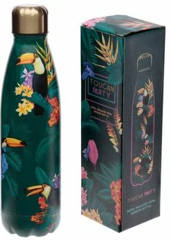 Succubus Gifts Toucan Party Thermos Green -succubu shop succubus BOT61 toucan party thermos 5 1024x1024