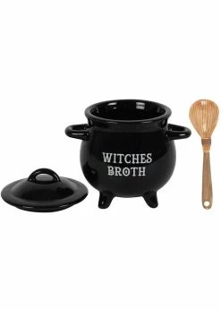 Succubus Witches Broth Cauldron Tureen With Spoon Black -succubu shop succubus FI 58538 broth cauldron blk 1 28270d6b 416e 4ab0 a9ea 01eb3adb4e23 1024x1024