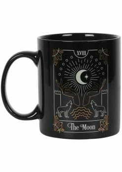 Succubus The Moon Tarot Mug Black -succubu shop succubus FT 69831 moon tarot mug blk 3 1024x1024