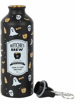 Succubus Halloween Witches Brew Metal Waterbottle Black -succubu shop succubus HA39931 witches brew bottle blk 1 b5ed2e14 b32a 464b a14b f19aad9a0c51 1024x1024