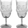 Succubus Gifts Skull Set Wineglasses