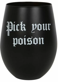 Succubus Home Pick Your Poison Wineglass