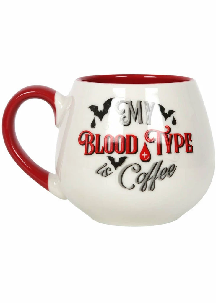 Succubus Home My Blood Type Is Coffee Mug