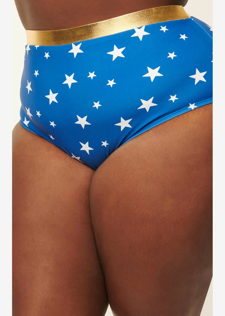 Wonder woman top bikini bottom