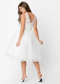 Unique Vintage Unique Vintage Monte Carlo 50’s Wedding Dress Ivory -succubu shop unique vintage WD010 monte carlo dress ivory 1 b8c969e3 ede9 441a 9032 5ff59cd4dada 1024x1024
